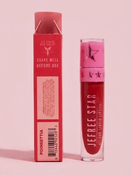 Jeffree Star Other - Jeffree Star Cosmetics Velour Liquid Lipstick Poinsettia NWT